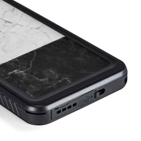 Marble Split Galaxy S23 Plus Waterproof Case