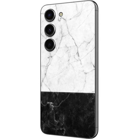 Marble Split Galaxy S23 Skin