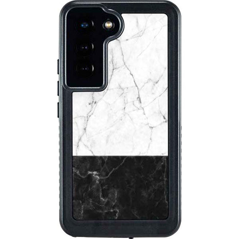 Marble Split Galaxy S23 Waterproof Case