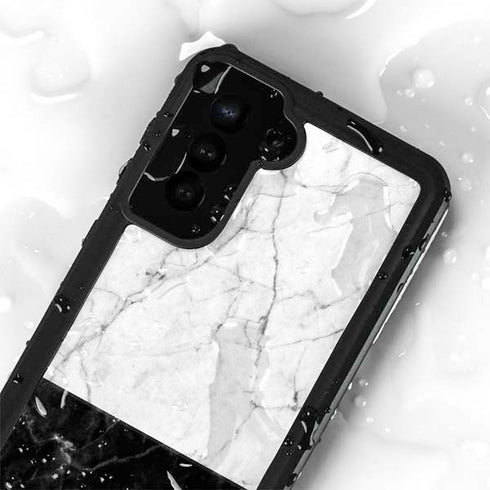 Marble Split Galaxy S23 Waterproof Case