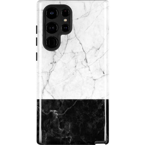 Marble Split Galaxy S24 Ultra Impact Case
