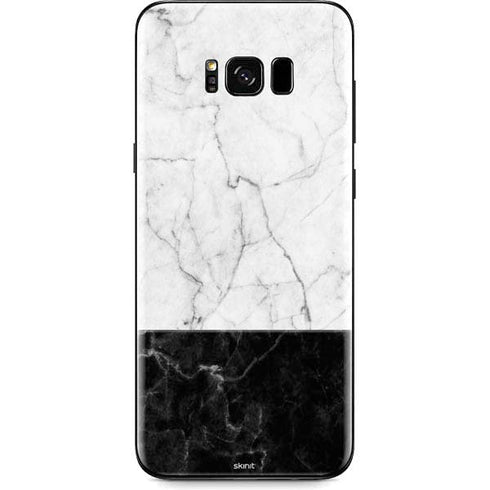Marble Split Galaxy S8 Skin