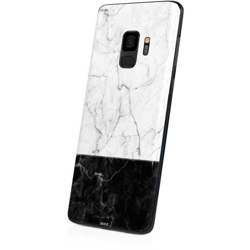 Marble Split Galaxy S9 Skin