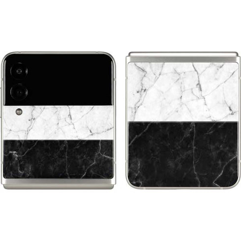 Marble Split Galaxy Z Flip3 5G Skin