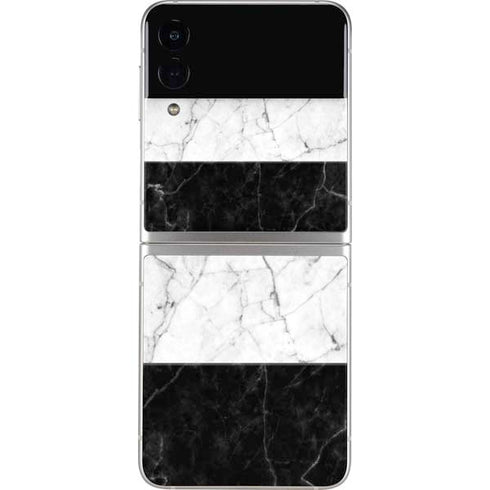 Marble Split Galaxy Z Flip3 5G Skin