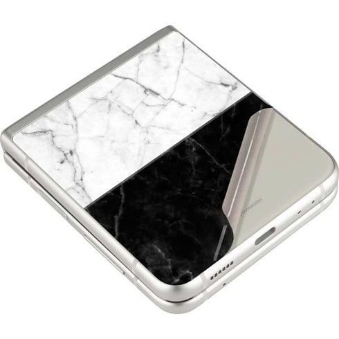 Marble Split Galaxy Z Flip3 5G Skin
