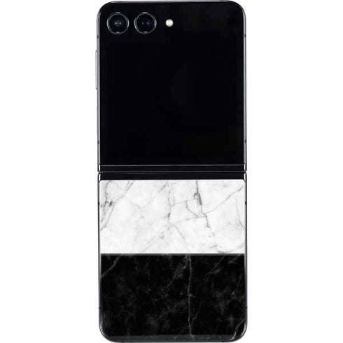 Marble Split Galaxy Z Flip5 5G Skin