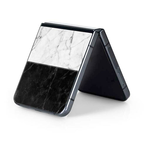 Marble Split Galaxy Z Flip5 5G Skin