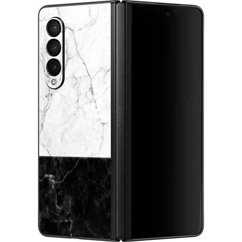 Marble Split Galaxy Z Fold3 5G Skin