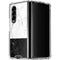 Marble Split Galaxy Z Fold4 5G Clear Case