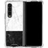 Marble Split Galaxy Z Fold4 5G Clear Case