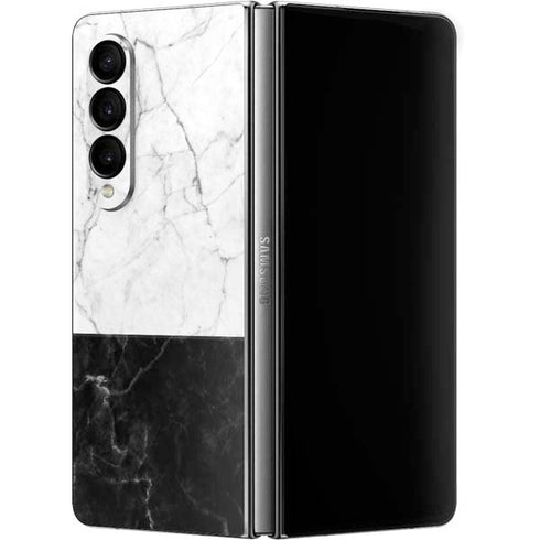 Marble Split Galaxy Z Fold4 5G Skin