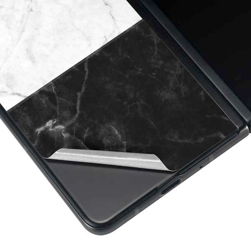 Marble Split Galaxy Z Fold4 5G Skin
