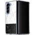 Marble Split Galaxy Z Fold5 5G Clear Case