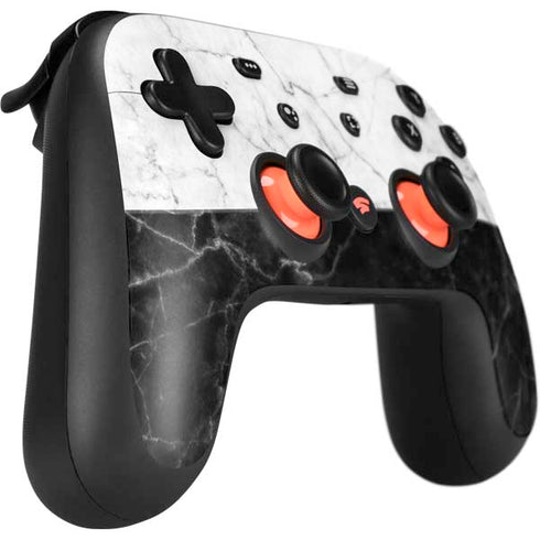 Marble Split Google Stadia Controller Skin