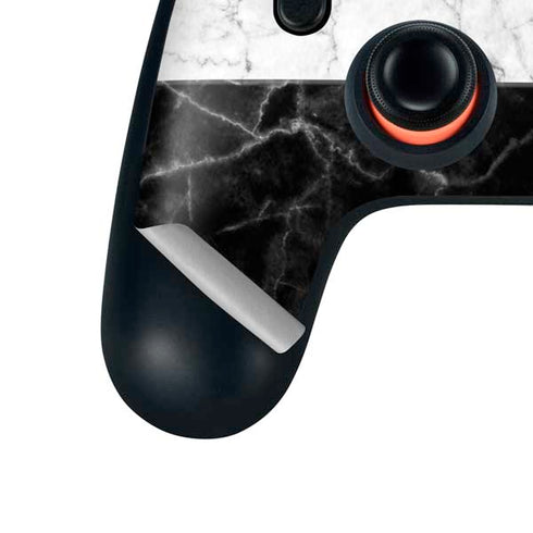 Marble Split Google Stadia Controller Skin