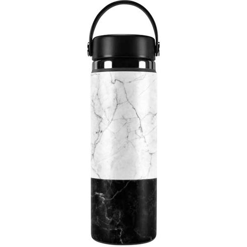 Marble Split Hydro Flask 20oz Wide Mouth Skin
