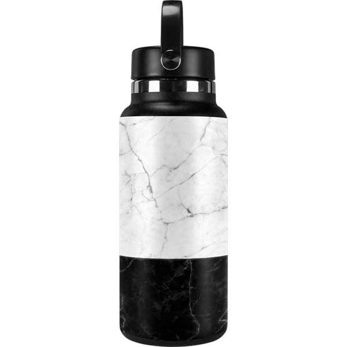 Marble Split Hydro Flask 32oz Wide Mouth Skin