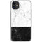 Marble Split iPhone 11 Clear Case