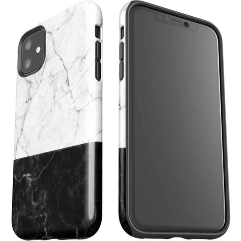 Marble Split iPhone 11 Impact Case