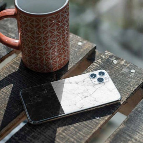Marble Split iPhone 11 Pro Max Skin