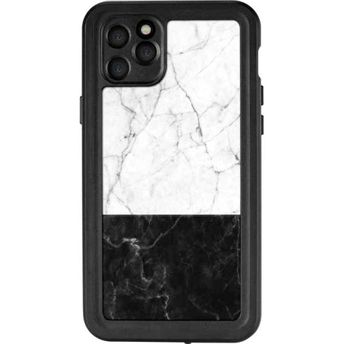 Marble Split iPhone 11 Pro Max Waterproof Case