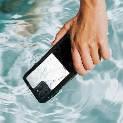 Marble Split iPhone 11 Pro Waterproof Case