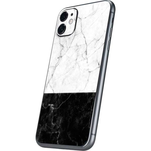 Marble Split iPhone 11 Skin