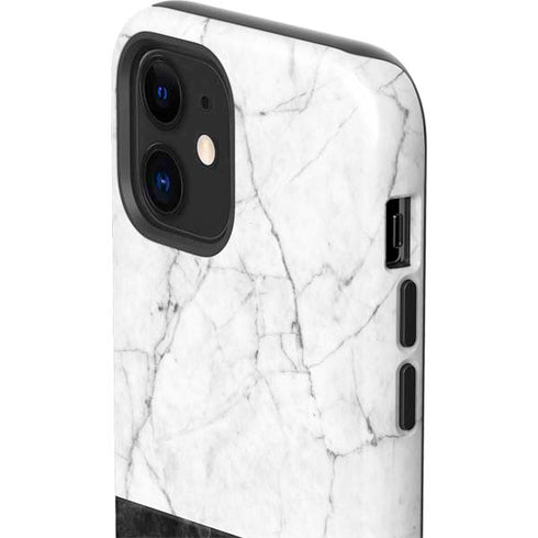 Marble Split iPhone 12 Impact Case