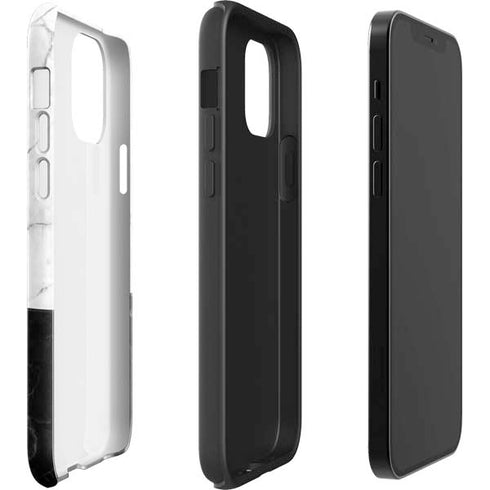 Marble Split iPhone 12 Impact Case