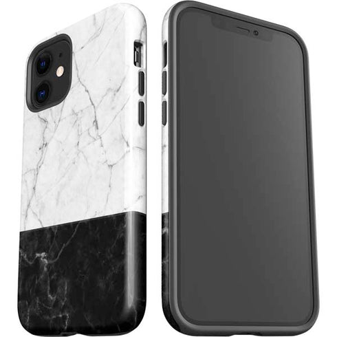 Marble Split iPhone 12 Impact Case