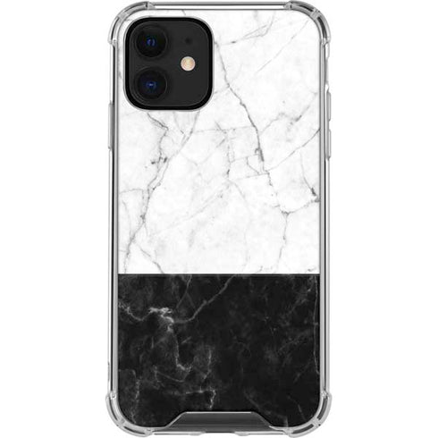 Marble Split iPhone 12 Mini Clear Case