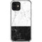 Marble Split iPhone 12 Mini Clear Case