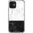 Marble Split iPhone 12 Mini Clear Case