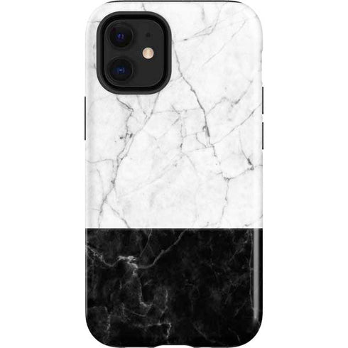 Marble Split iPhone 12 Mini Impact Case