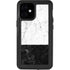 Marble Split iPhone 12 Mini Waterproof Case