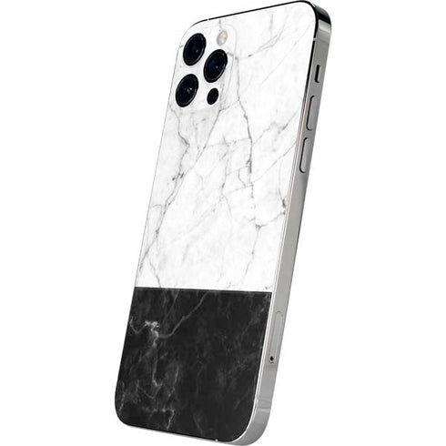 Marble Split iPhone 12 Pro Max Skin