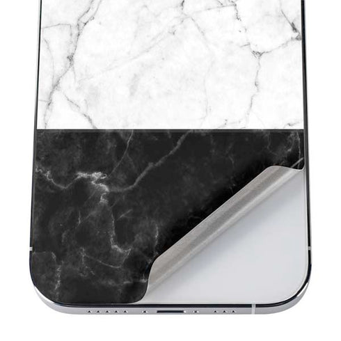 Marble Split iPhone 12 Pro Max Skin