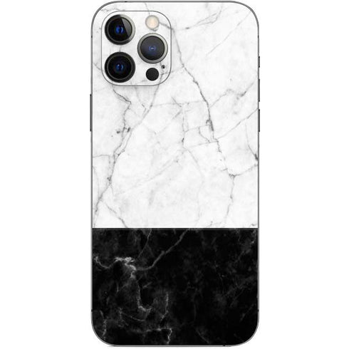 Marble Split iPhone 12 Pro Skin