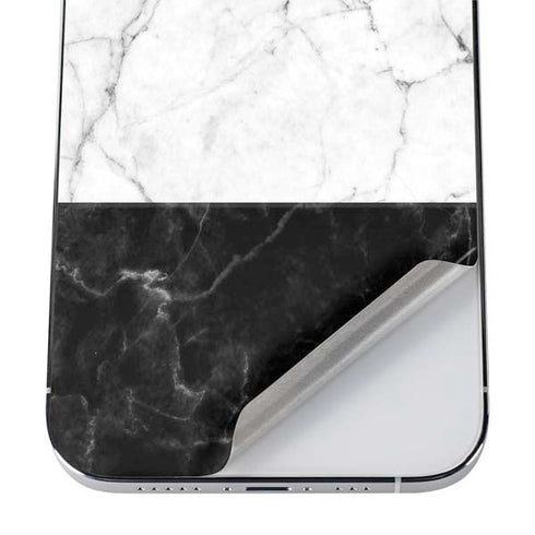 Marble Split iPhone 12 Pro Skin