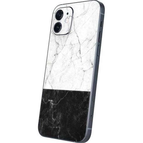 Marble Split iPhone 12 Skin