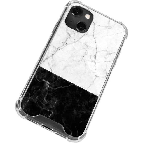 Marble Split iPhone 13 Mini Clear Case