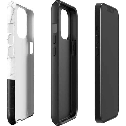 Marble Split iPhone 13 Pro Max Impact Case