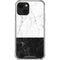 Marble Split iPhone 14 Clear Case
