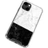 Marble Split iPhone 14 Clear Case