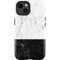 Marble Split iPhone 14 Plus Impact Case
