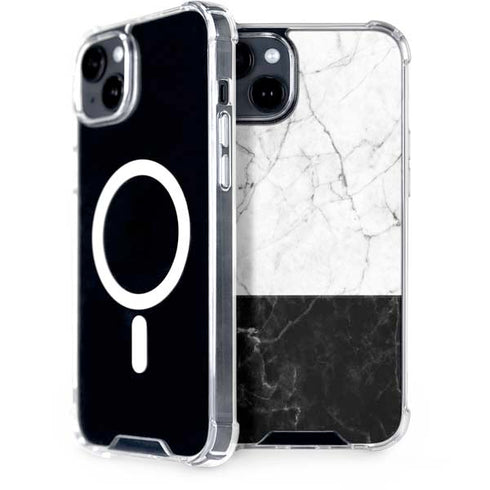 Marble Split iPhone 15 MagSafe Case