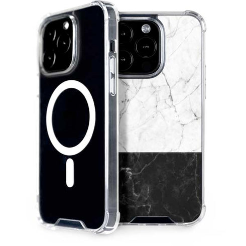 Marble Split iPhone 14 Pro MagSafe Case