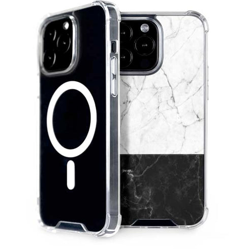 Marble Split iPhone 14 Pro Max MagSafe Case