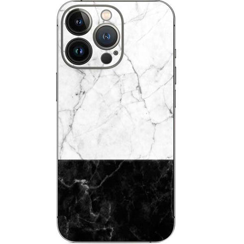 Marble Split iPhone 15 Pro Skin